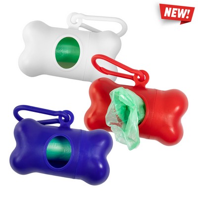 Bone Dog Poop Bag Dispenser